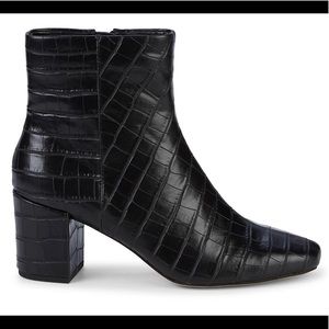 Splendid Black Croc Bootie!